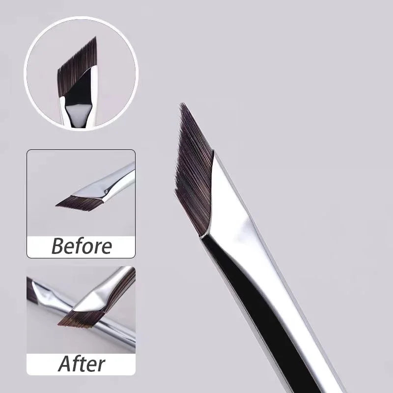 Beuvy Precision Line — Ultra-Thin Eyeliner & Brow Brush Duo